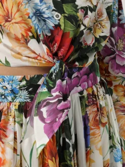 Camicia Dolce & Gabbana in cotone con stampa floreale