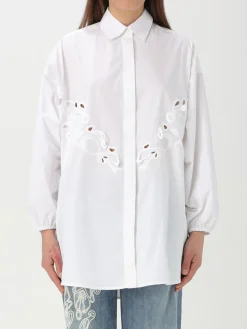 Camicia Dondup in cotone con inserti