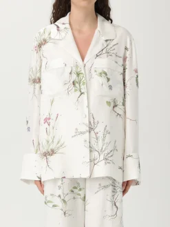 Camicia Erdem in seta con stampa floreale