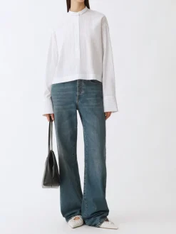 Camicia Fabiana Filippi in cotone a righe