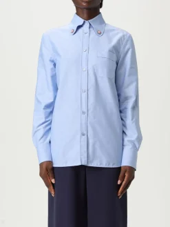 Camicia in cotone con applicazioni Valentino