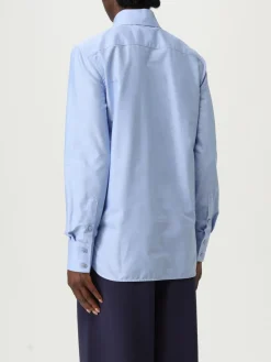 Camicia in cotone con applicazioni Valentino