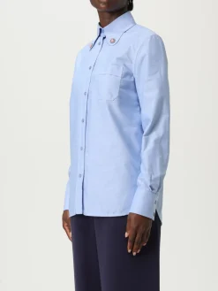 Camicia in cotone con applicazioni Valentino