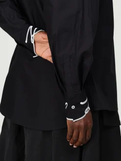 Camicia Karl Lagerfeld in cotone organico