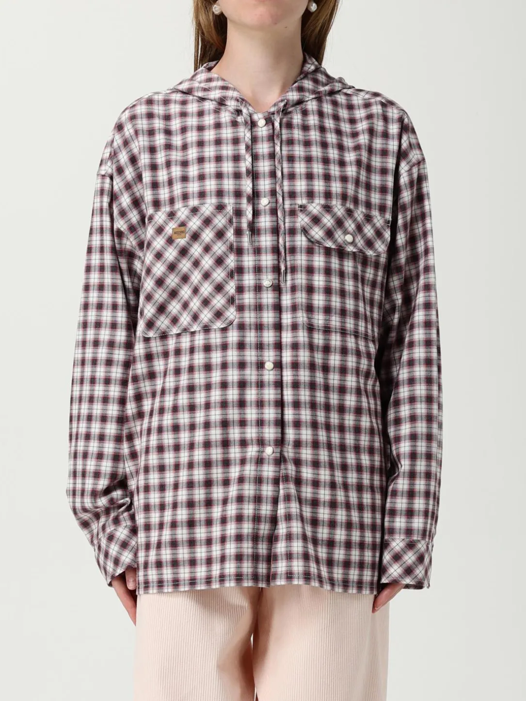 Camicia Moschino Couture in cotone vichy