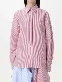 Camicia Moschino Couture in cotone a righe