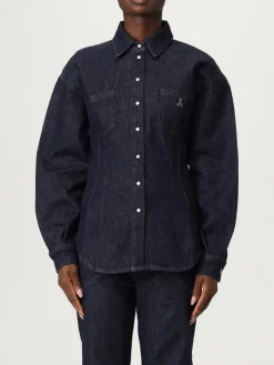 Camicia Patrizia Pepe in denim di cotone