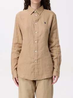 Camicia Polo Ralph Lauren in lino