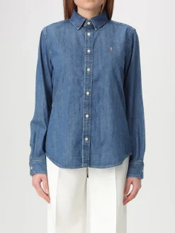 Camicia Polo Ralph Lauren in denim