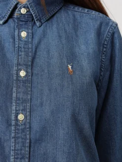 Camicia Polo Ralph Lauren in denim