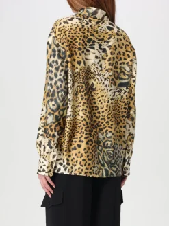 Camicia Roberto Cavalli in seta animalier