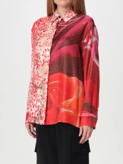 Camicia Roberto Cavalli in seta stampata