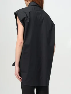 Camicia smanicata Moschino Couture in cotone