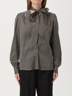 Camicia Tom Ford in seta a pois