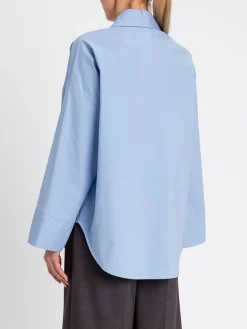 Camicia Twinset in cotone stretch