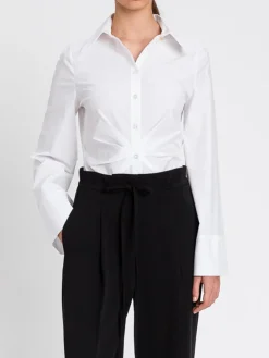 Camicia Twinset in cotone stretch