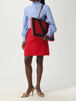 Camicia Valentino in cotone a righe