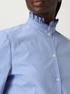 Camicia Valentino in cotone a righe