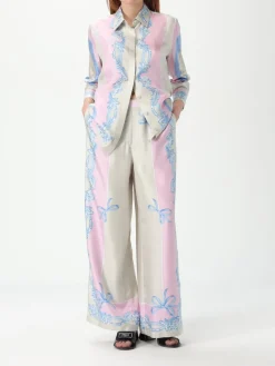 Camicia Versace in seta stampata