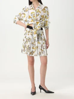 Camicia Versace Jeans Couture in viscosa con stampa Baroque