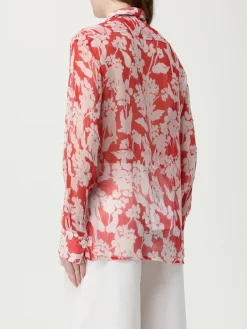 Camicia Victoria Victoria Beckham in seta con stampa floreale