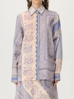 Camicia Zimmermann in cotone stampato