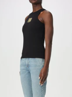 Canotta Balmain in misto cotone stretch