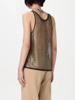 Canotta con paillettes Pinko