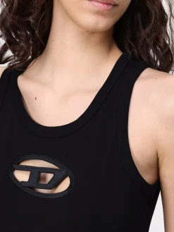 Canotta Diesel in cotone stretch con logo