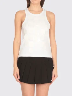 Canotta MSGM in misto cotone con paillettes