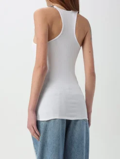 Canotta Stella McCartney in cotone stretch a costine