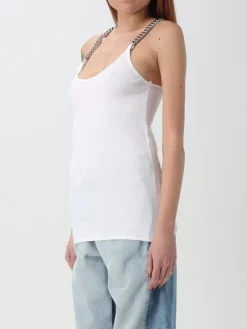 Canotta Stella McCartney in cotone stretch a costine