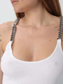 Canotta Stella McCartney in cotone stretch a costine