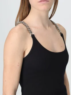 Canotta Stella McCartney in cotone stretch a costine