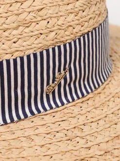 Cappello Borsalino in rafia intrecciata