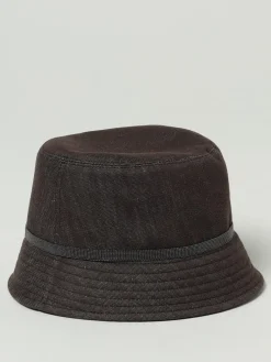 Cappello Brunello Cucinelli in cotone con monile