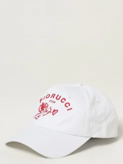 Cappello da baseball in cotone con logo Fiorucci