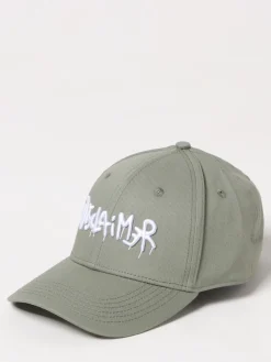 Cappello Disclaimer in cotone con logo ricamato