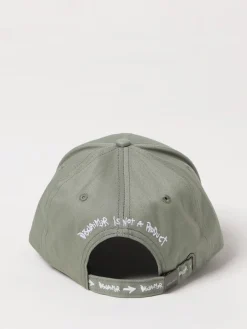 Cappello Disclaimer in cotone con logo ricamato