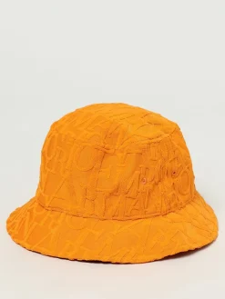 Cappello Emporio Armani in spugna di cotone con logo jacquard