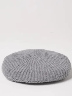 Cappello Ganni in misto lana a coste
