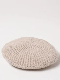 Cappello Ganni in misto lana a coste