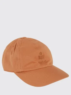 Cappello Isabel Marant in cotone con logo ricamato