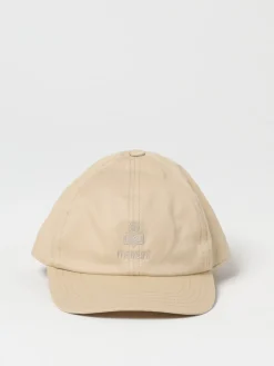 Cappello Isabel Marant in cotone con logo ricamato