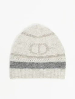 Cappello Oval T Twinset in viscosa jacquard