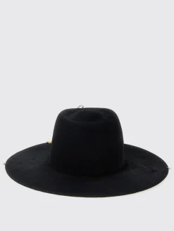 Cappello Ruslan Baginskiy in feltro di lana con applicazioni