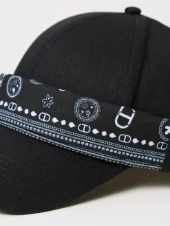 Cappello Twinset in cotone con foulard bandana