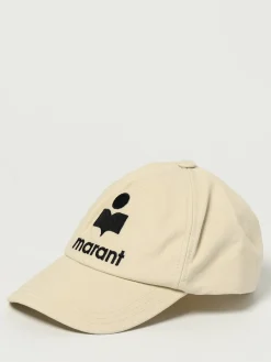 Cappello Tyron Isabel Marant Etoile in cotone con logo ricamato