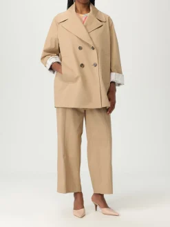 Cappotto a doppiopetto in cotone organico Paul Smith