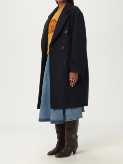 Cappotto a doppiopetto in lana vergine e cashmere Max Mara